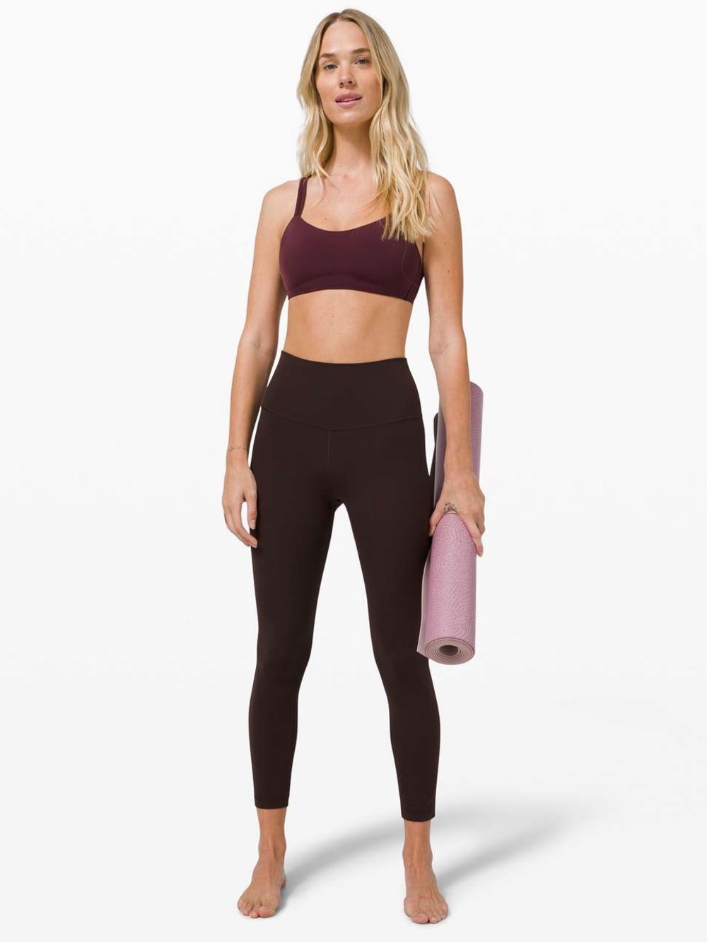 Lululemon Align Pant II 25" French Press Brown Size 4 - Picture 3 of 9